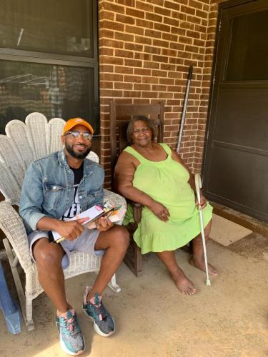 Deandre-Gates- -Conversating-and-Caring-with-Seniors-on-Voting